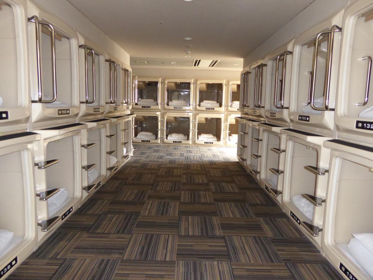 Kumamoto Capsule Hotel  Eksteriør billede